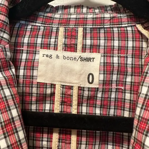 Rag and Bone Rag &‎ Bone Plaid Blazer Style Shirt