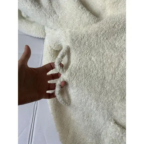 Barefoot Dreams Women’s Robe CozyChic Cream Size 2