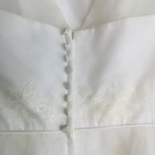 Alfred Angelo Disney Fairytale Weddings White Princess Mini Wedding Dress 12