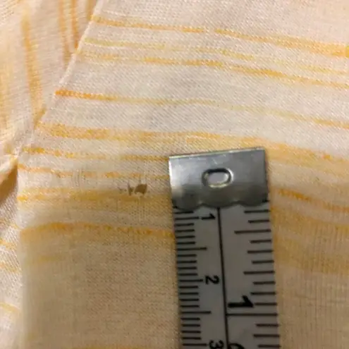 H by Halston Tank Top Womens M Used Yellow Multicolor