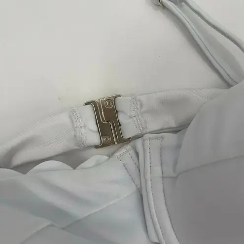 Ramy Brook Leyla Underwire Bikini Top Size Large White Designer Luxury NWT Swim