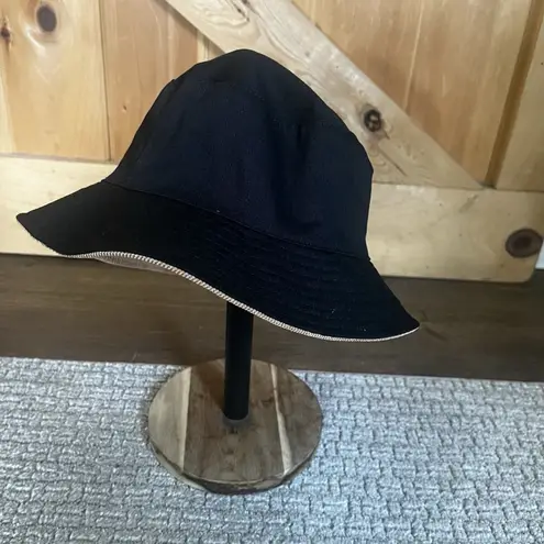 Adult Reversible Brown Corduroy And Black Bucket Hat No Brand One Size Tan