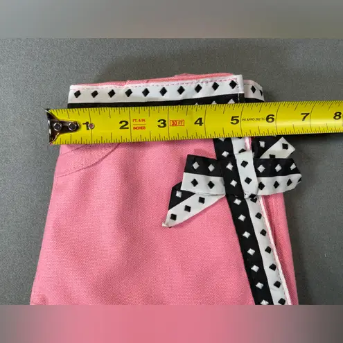 Twos Company Jewelry Organizer Pink Skirt with Gross Grain Ribbon and Bow