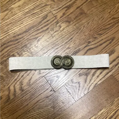 Vintage elastic Statement belt