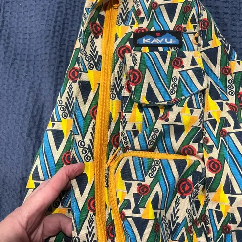 KAVU  Rope sling bag multi color