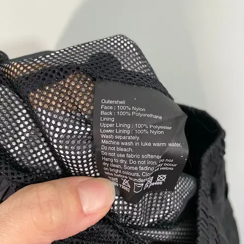 Helly Hansen Women Black Nylon Pull On Windbreaker Pants Size S Hiking Outdoors