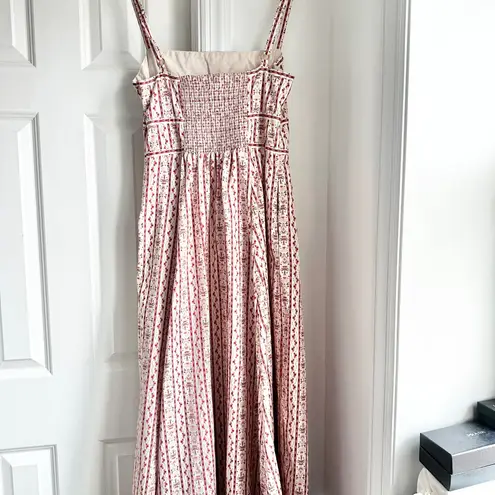 Hill House Margot Floral Emma Ikat Stripe Dress