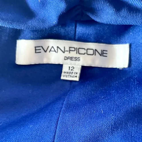 Evan Picone Royal Blue Dress