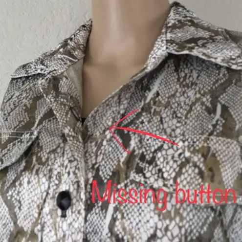 Alberto Makali Snakeskin Print Dress 8