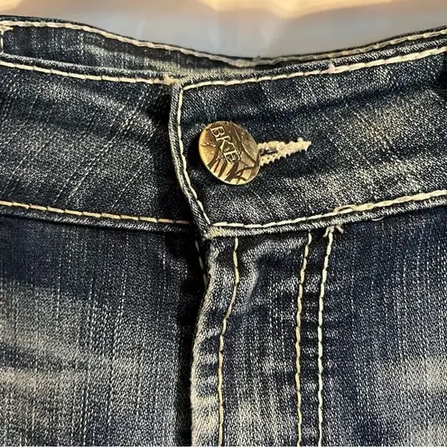 BKE Womens Size 30 Culture Crop Capri Thick Stitching Punk 90’s Y2K Festival