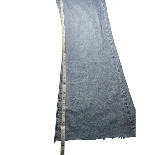 Forever 21  Jeans Women's 28 Light Blue Mid Rise Wide Leg Loose Fit Pants NWT