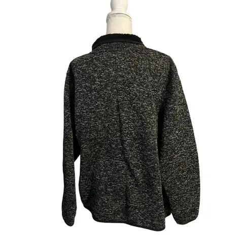 Swiss Tech Fleece Full Zip Jacket Black Size 3X