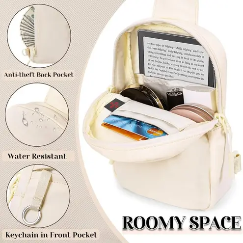 Small RFID Crossbody Bags for Women, Anti Theft Travel Small Sling Bag RFID Bloc