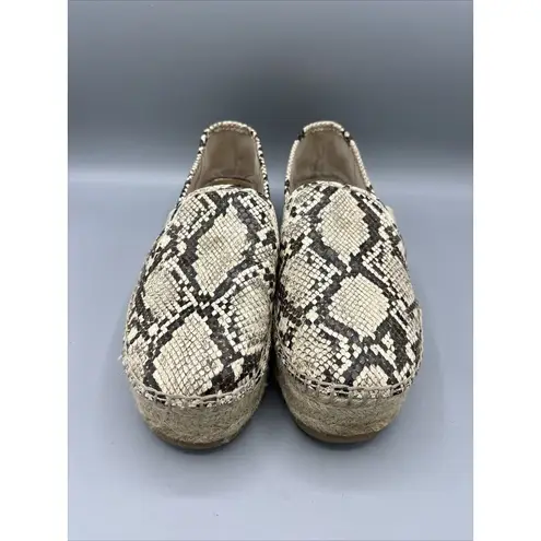 Circus by Sam Edelman Snakeskin Espadrille Slip On Shoes Women’s 9