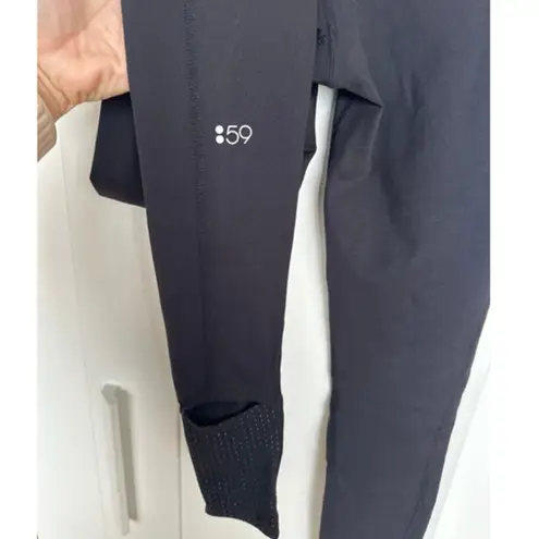 SPLITS59 Women's Tendu Grip Performance Stirrup Leggings Black, Size XS, EUC Black