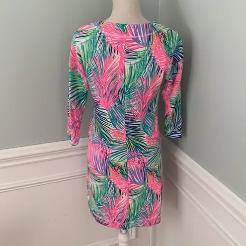 Lilly Pulitzer  Multi Color Joyce Scarlet Macaw #24196 Casual Dress XS