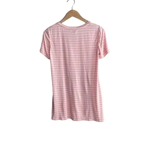 Lafayette 148 New York Mikki Stripe Tee Shell White