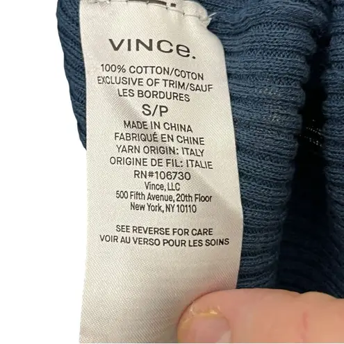 Vince  Variegated Rib Knit Mock Neck Sweater Women’s Small Lightweight - Image 8