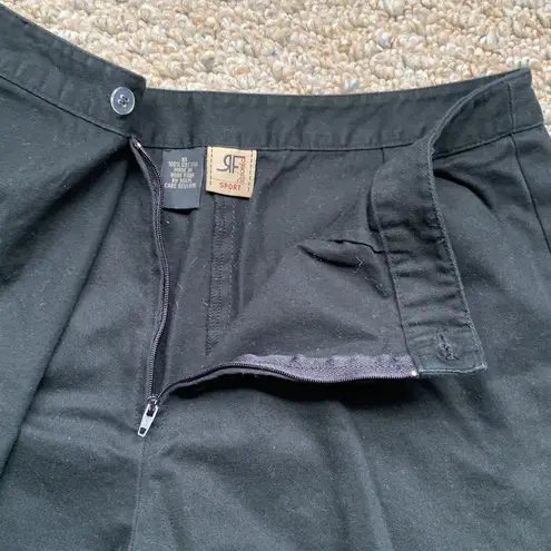 Rafaella VINTAGE SPORT Black Skort (Skirt Short) Size 10