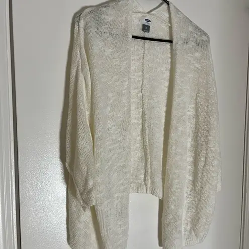 Old Navy Womens •  • cream cardigan