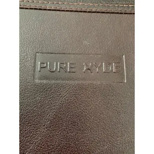 Pure xyde brown purse crossbody strap
