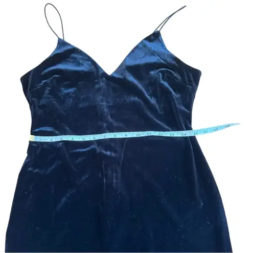 Black Velvet Sleeveless Bodycon Dress XL e Size undefined