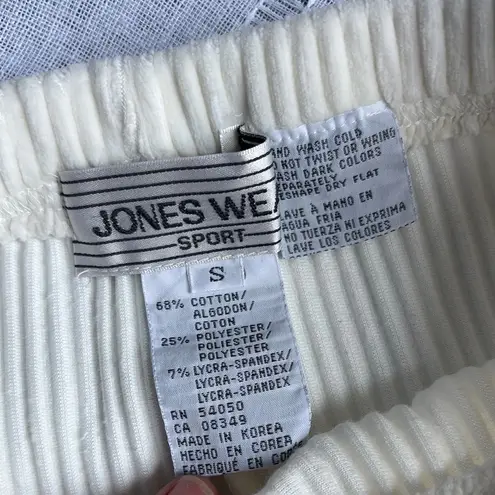 Jones Wear Sport Vintage Cream Ribbed Leggings