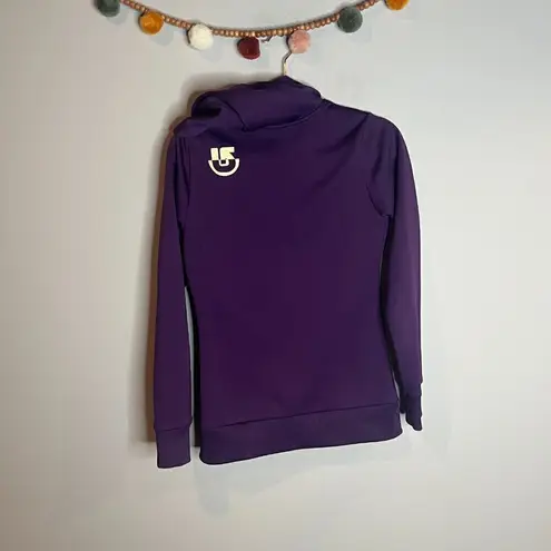 Burton  Dry Ride purple zip up sweatshirt