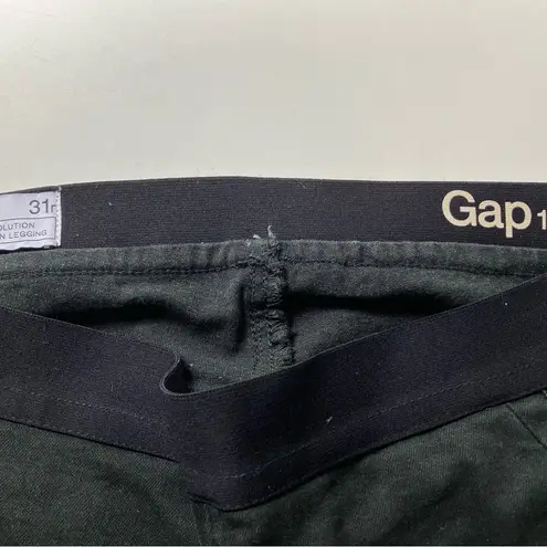 Gap  Size 31 R Leggings Dark Blue Green Color