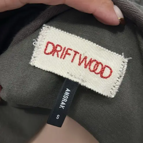 Driftwood Embroidered Camouflage Hooded Anorak