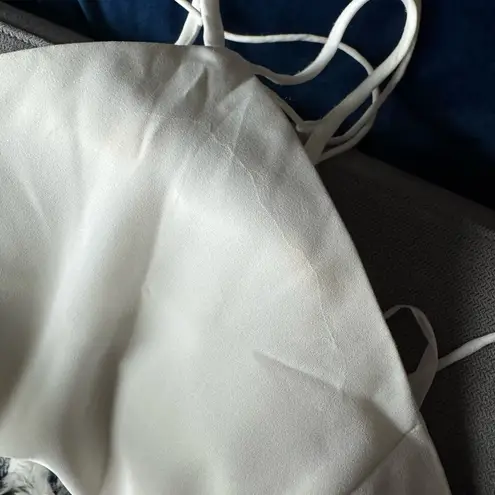 Willowby by Watters 59310 Knox Wedding Dress Ivory Halter Strappy Back size 6 White