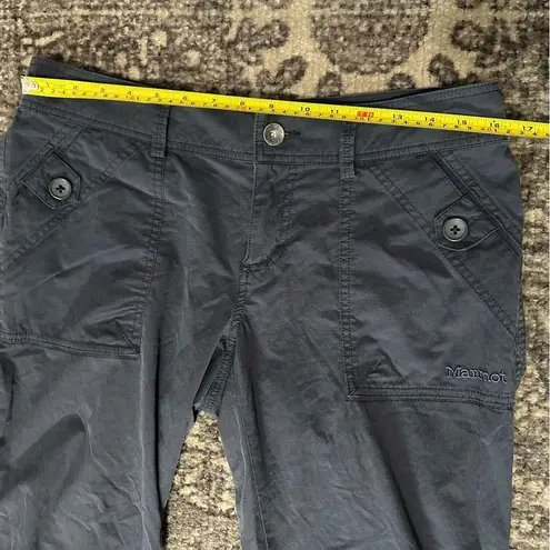 Marmot Women’s Size 10 Slate Gray Hiking Straight Leg Stretch Activewear Pants