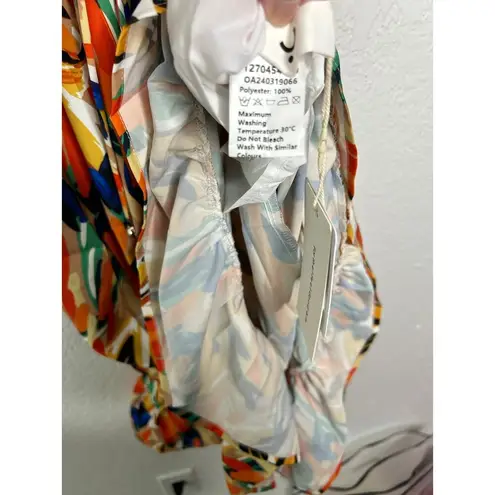 Commense Printed Cami Midi Dress S NWT