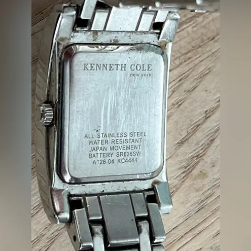 Kenneth Cole New York Ladies Watch Pink Dial Stainless Bracelet and Hands