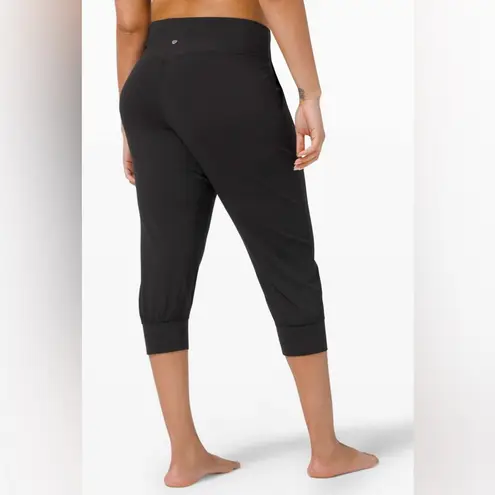 Lululemon  Align High Rise Joggers Black Crop Size 6 - Image 2