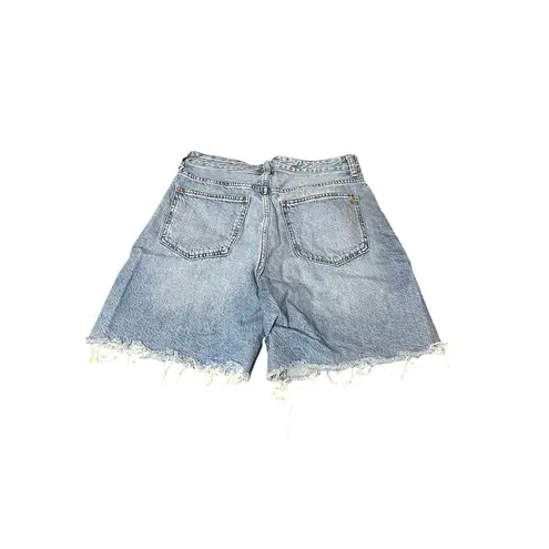 Madewell  Curvy Baggy Jean Shorts in Crestford Wash NM065 Size 29