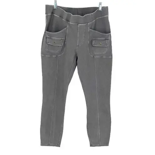 XCVI Womens High Rise Caraf Pull-on Legging Pants Smokehouse Pigment Medium