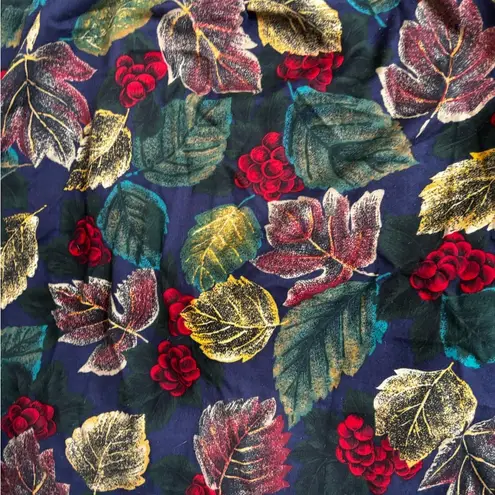 Bonworth Fall Leaves Pleated Knee-Length Skirt