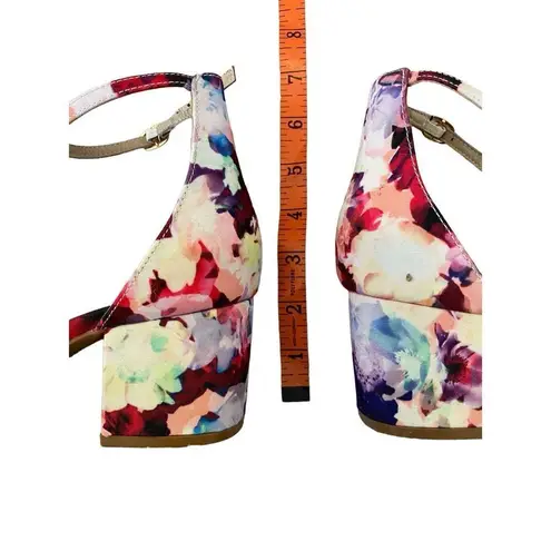 Dream Paris Dream Pairs Floral Heels Formal Chunky Block Heel Workwear Office Business