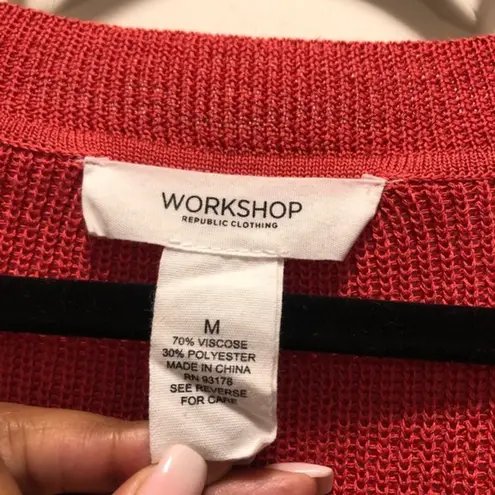 Workshop Republic Clothing Workshop Waffle Knit Sweater