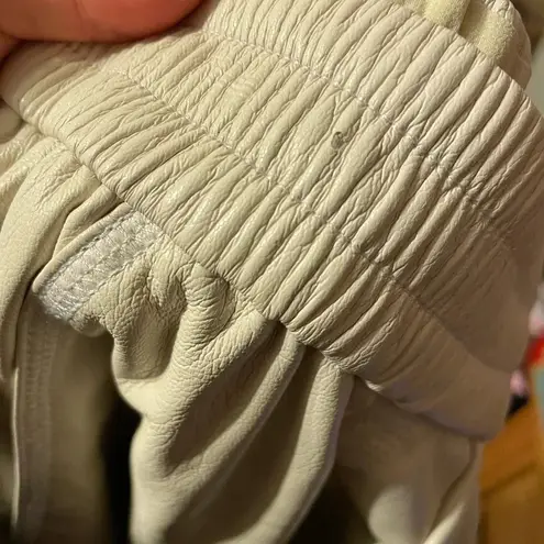 NANUSHKA VEGAN LEATHER YOLIE SHORTS Size XS