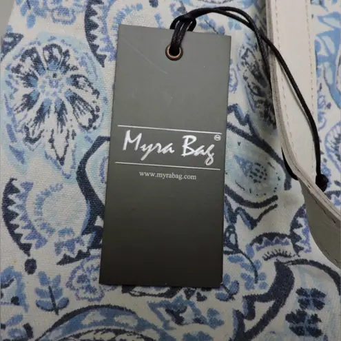 NWT Myra Bag Paisley Tote Blue