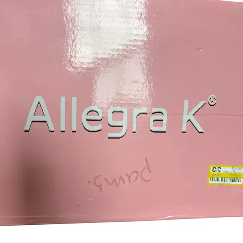 Allegra K NEW Mary Jane Pumps Women 8.5 Round Toe Stiletto Heels Career Dress