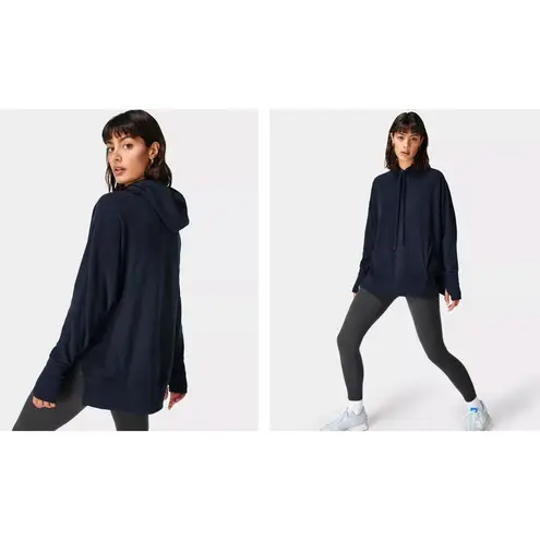 Sweaty Betty Liberate Luxe Fleece Hoodie Womens Size 2XL Tulle Pink NWT