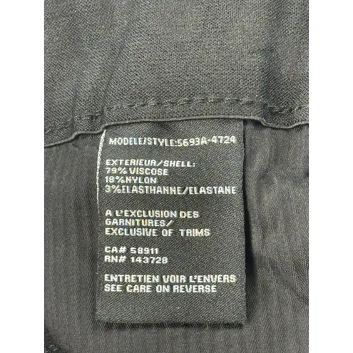 Tribal Jeans Black Metallic Sparkle Wide Leg Pants Women's Size 12