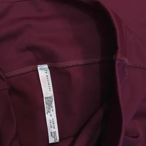 Free People Movement CitySlicker merlot leggings M