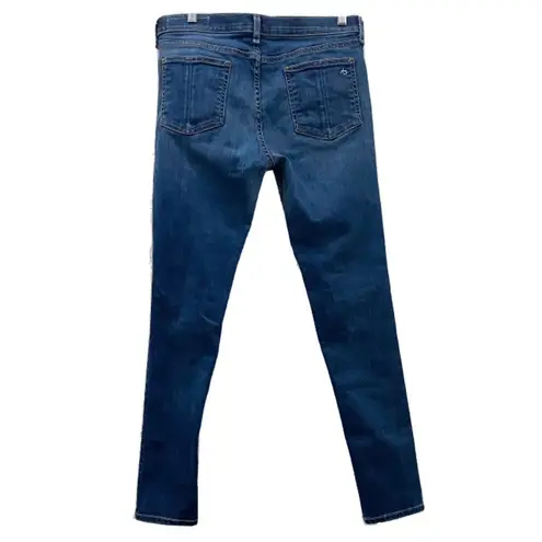 Rag and Bone  W1526K089BMO Ankle  Skinny Jeans in Bloo Moon Color Size 30