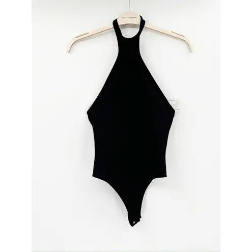 Gauge81 Nashvi Black Twisted Halter Neck Sleeveless Bodysuit Size XS