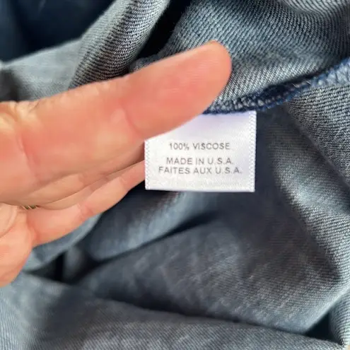 MISA Los Angeles Ruffled Bell Sleeve Top