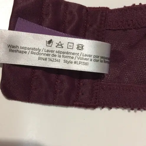 Adore Me Lace Overlay Underwire Bra